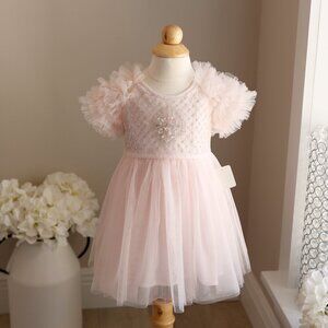 Tutu Du Monde Sea Holly Tulle Dress Porcelain Pink 6-12 Months LIKE NEW